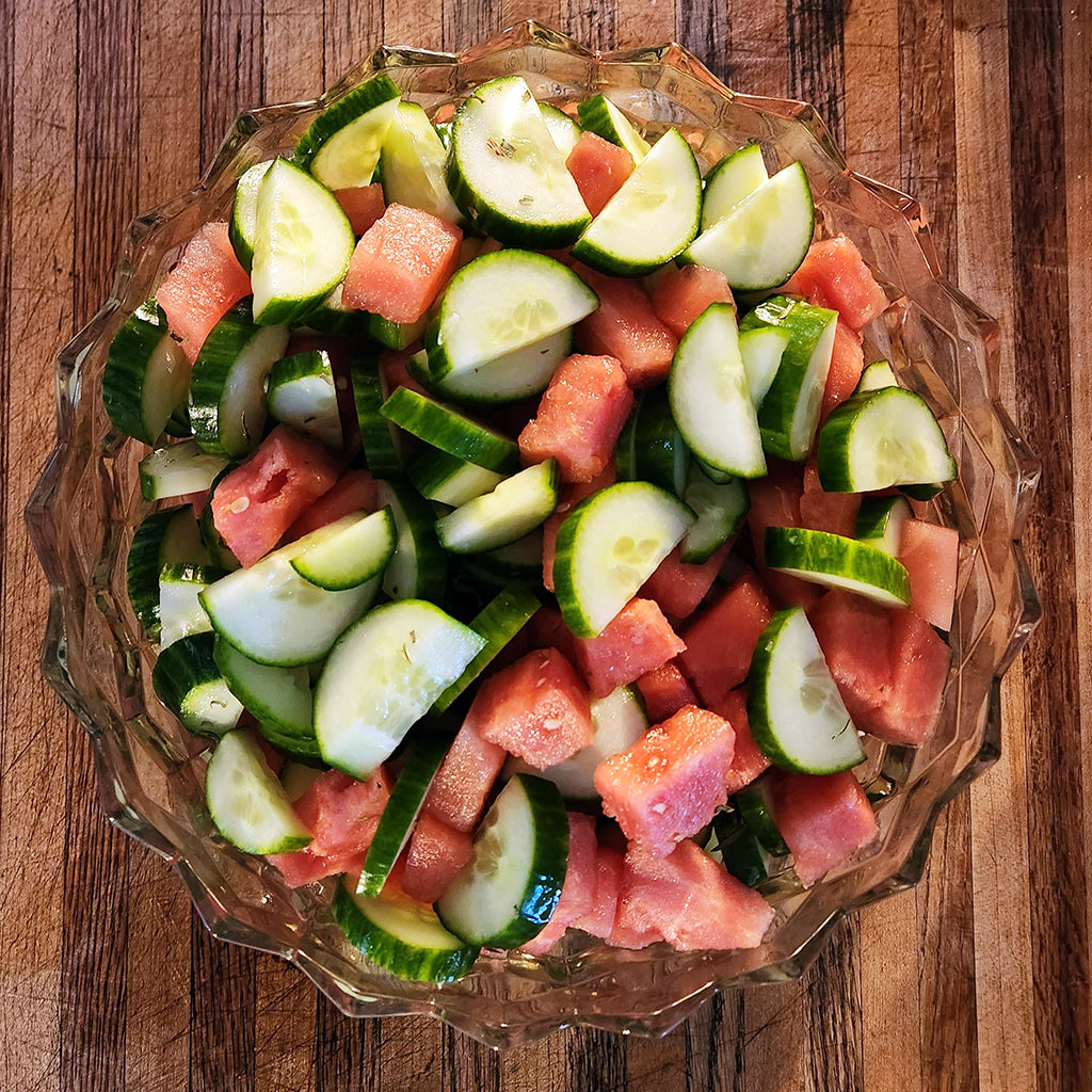 Hardy Family - Watermelon & Cucumber Salad