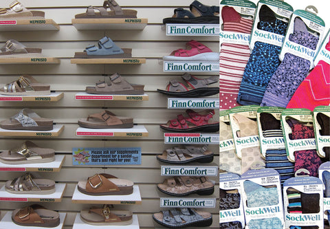 Sandals, Shoes & Socks